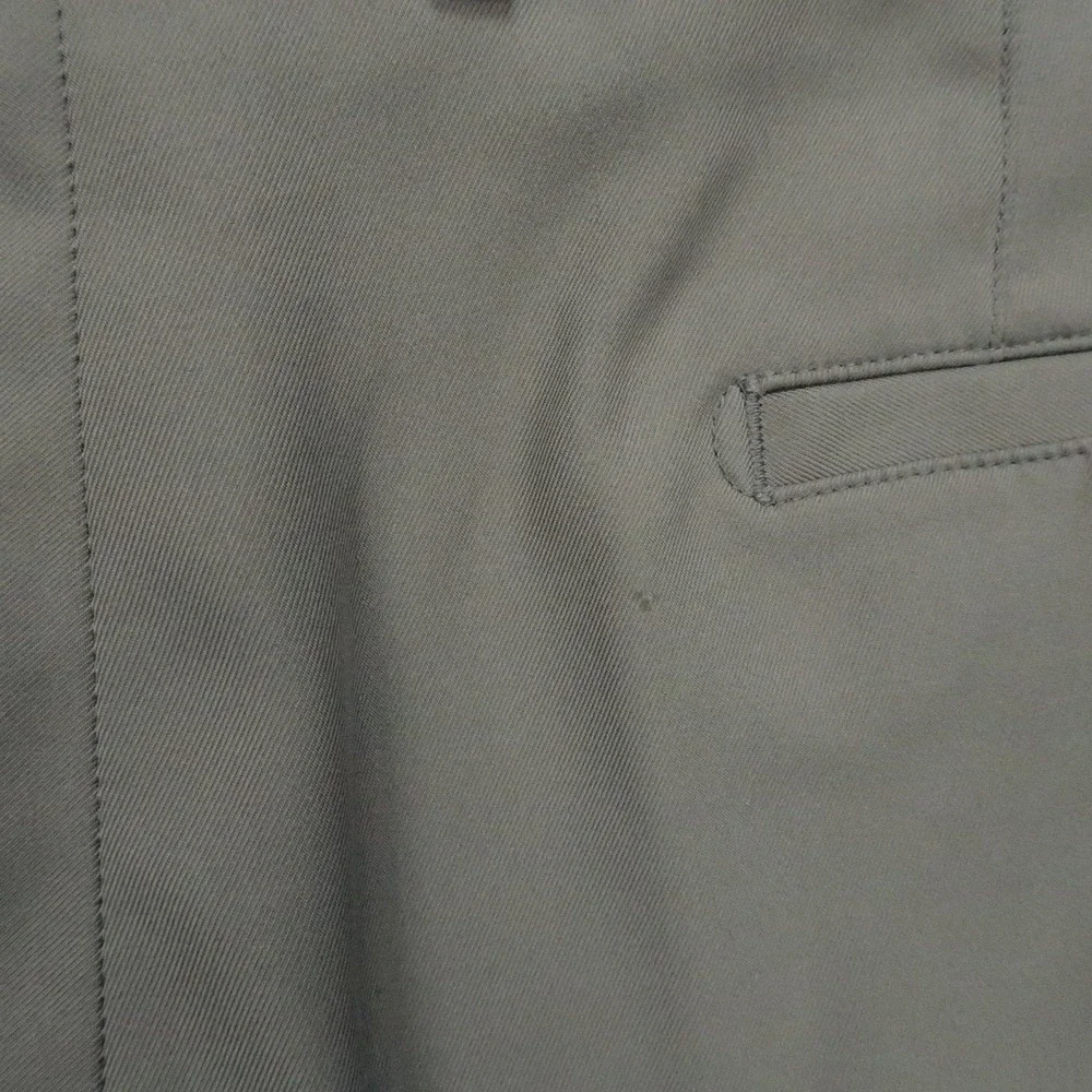 Peter Millar Shorts Mens 38 Gray Salem Performance Golf Chino Flat Front